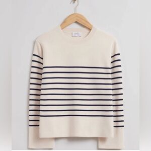 & other stories - EUC Boxy Striped Sweater - Size L